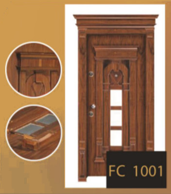 درب ضد سرقت گردویی مدل FC1001