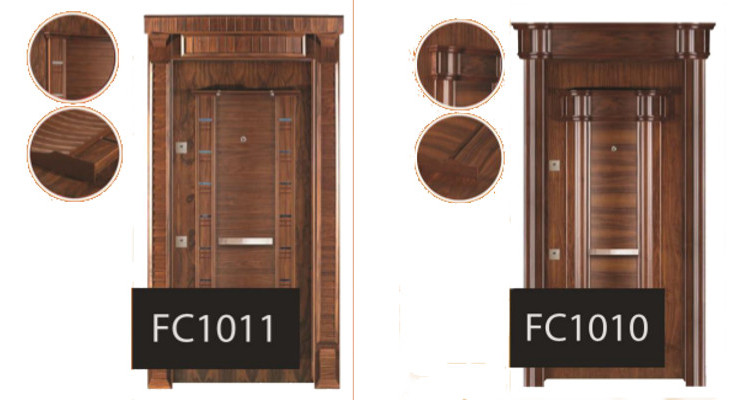 درب های ضد سرقت گردویی مدلهای FC1009-1010-1011-1026-1035