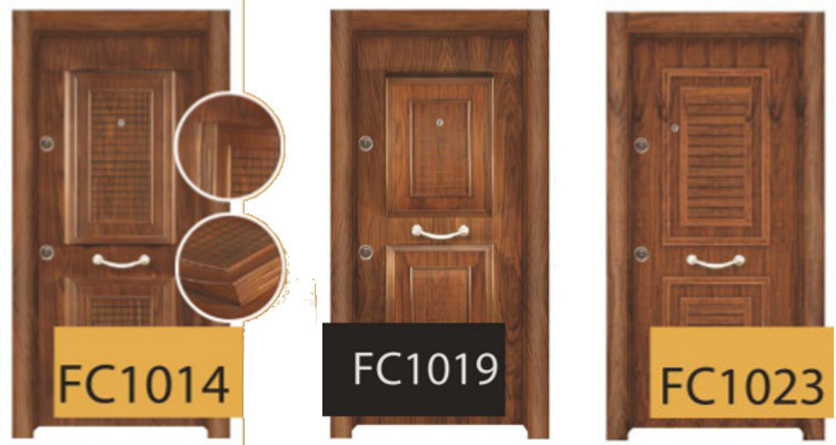 درب های ضد سرقت گردویی مدلهای FC1014-1019-1023-1024-1030-1031