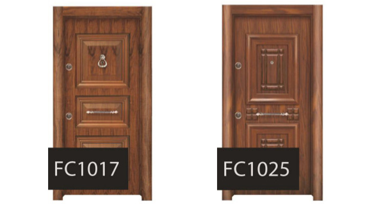 درب های ضد سرقت گردویی مدلهای FC1017-1025