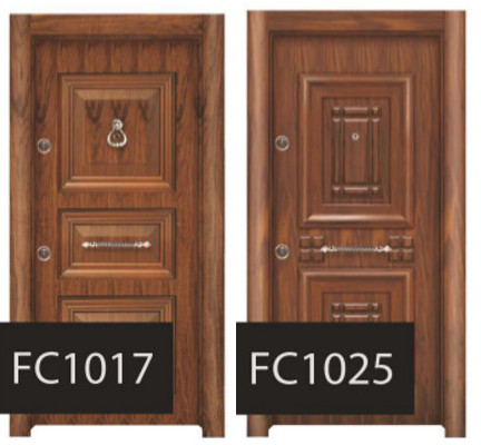 درب های ضد سرقت گردویی مدلهای FC1017-1025