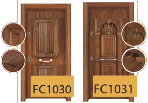 درب های ضد سرقت گردویی مدلهای FC1014-1019-1023-1024-1030-1031