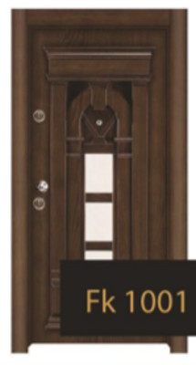 درب ضد سرقت روکش طبیعی راش مدل FK1001