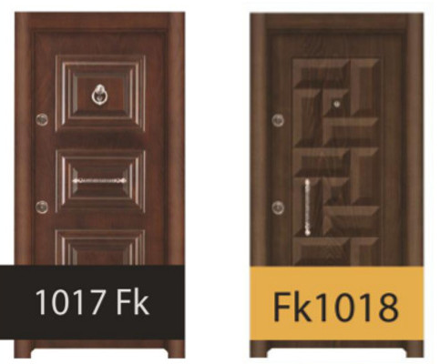 درب های ضد سرقت روکش طبیعی راش مدلهای FK1017-1018-1022-1025
