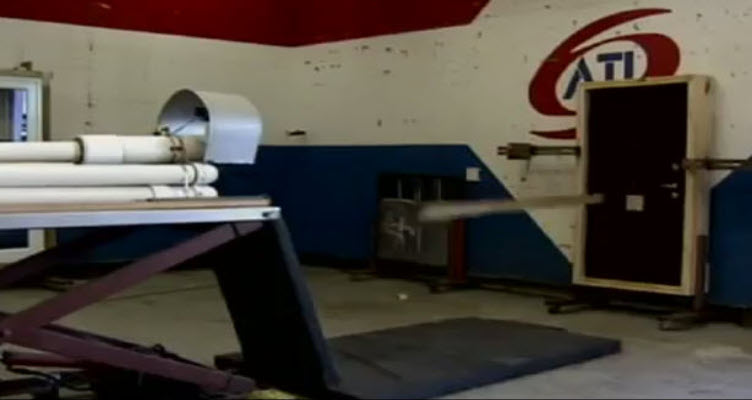 تست مقاومت درب ضد سرقت در اروپا