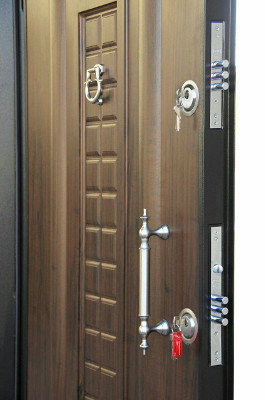 درب ضد سرقت برجسته روکش PVC