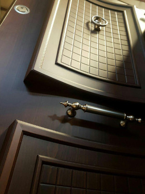 درب ضد سرقت دو قاب برجسته