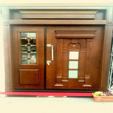 قیمت عمده درب لابی یک و نیم لنگه