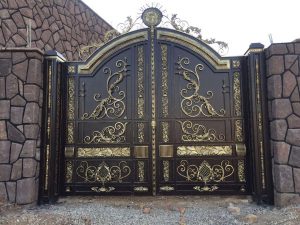 مدل های مختلف درب لابی فرفورژه