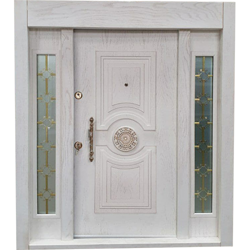 تولید درب ضد سرقت شیشه خور سفید